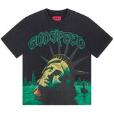 Godspeed Sunken Liberty T-Shirts #1069
